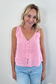 Bella Dahl Tissue Linen Sleeveless Top