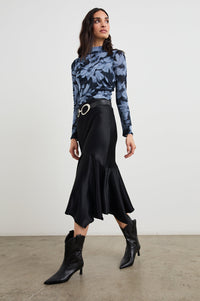 Rails Edwina Satin Skirt