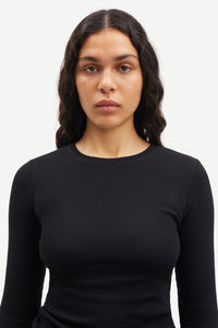 Samsoe Alexa Tee in Black - Size M Available