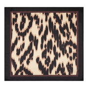 leopard print neck scarf 