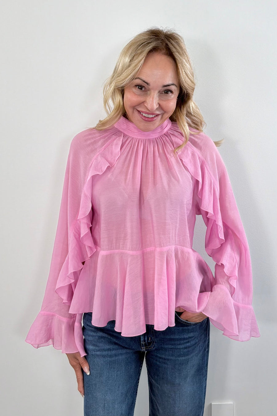 Second Female Naje Ruffle Blouse