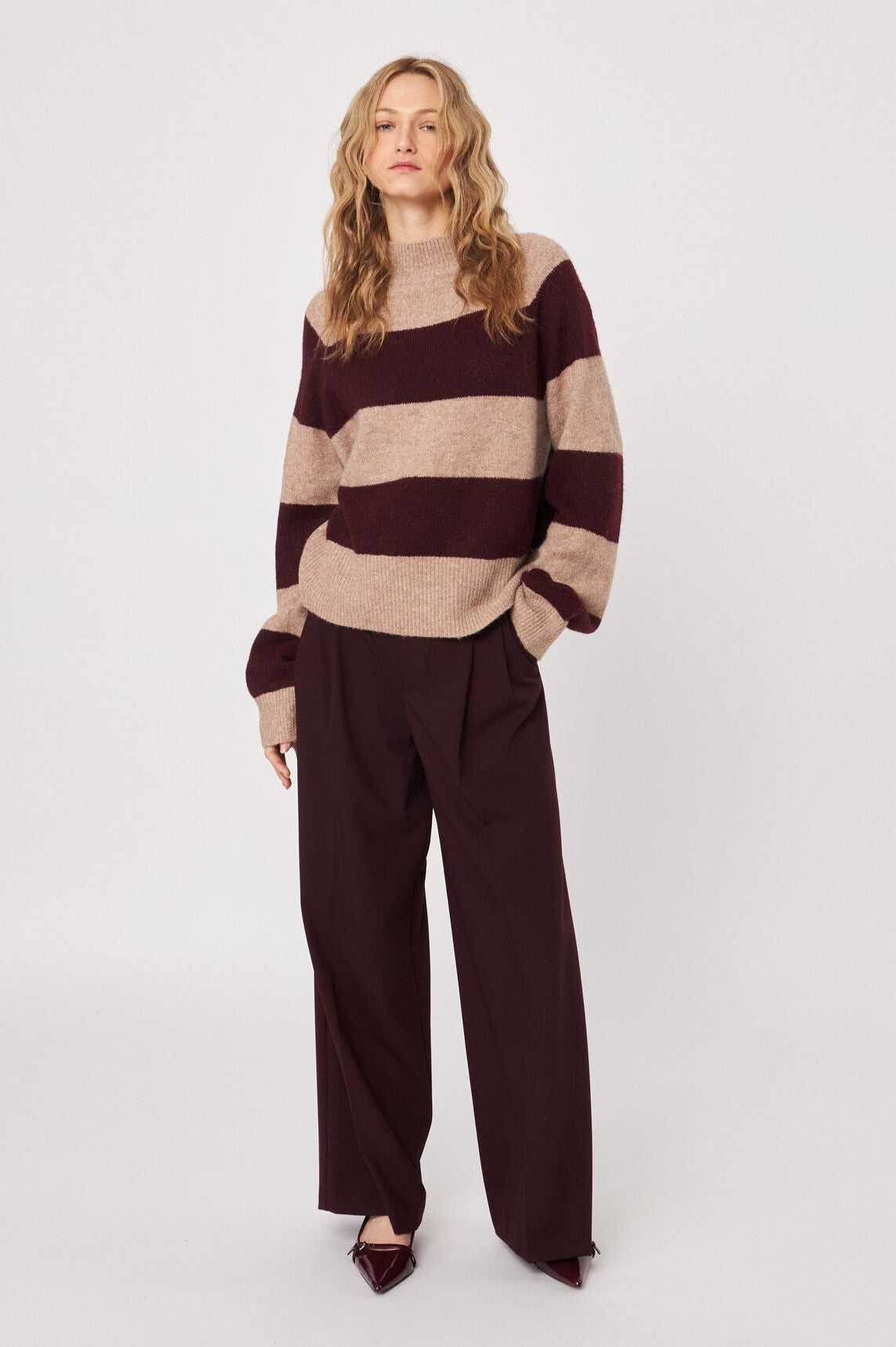 John & Jenn Edison Striped Sweater