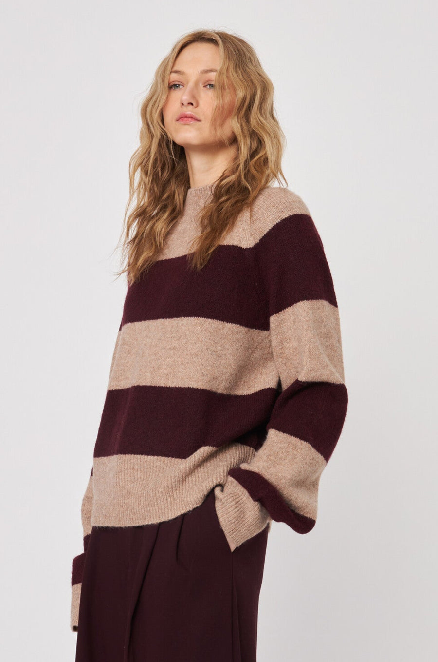 John & Jenn Edison Striped Sweater