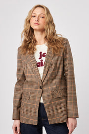 John & Jenn Bentley Plaid Blazer