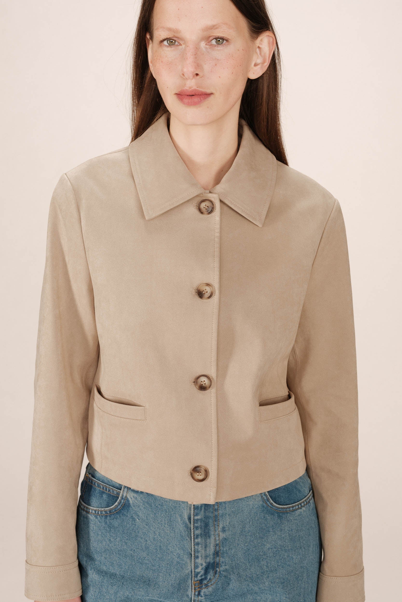 Grace & Mila Sullivan Suede Jacket