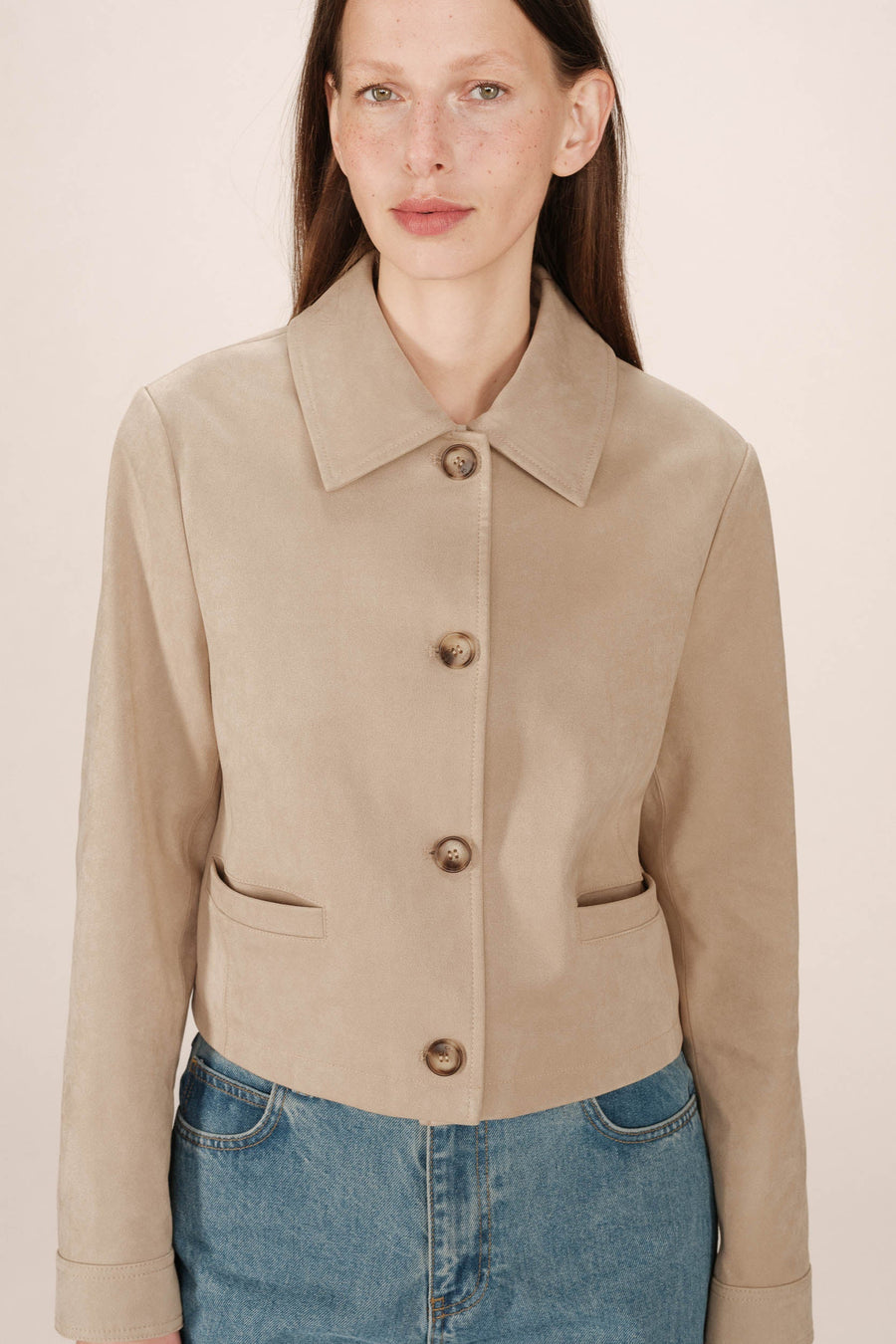 Grace & Mila Sullivan Suede Jacket