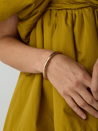 Jenny Bird Gia Bangle in Gold