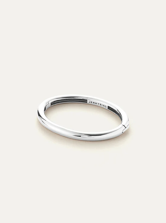 Jenny Bird Gia Bangle in Silver