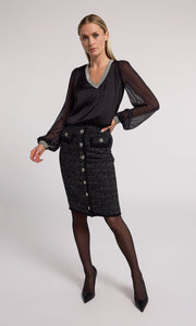Generation Love Carina Crystal Blouse - Size L Available