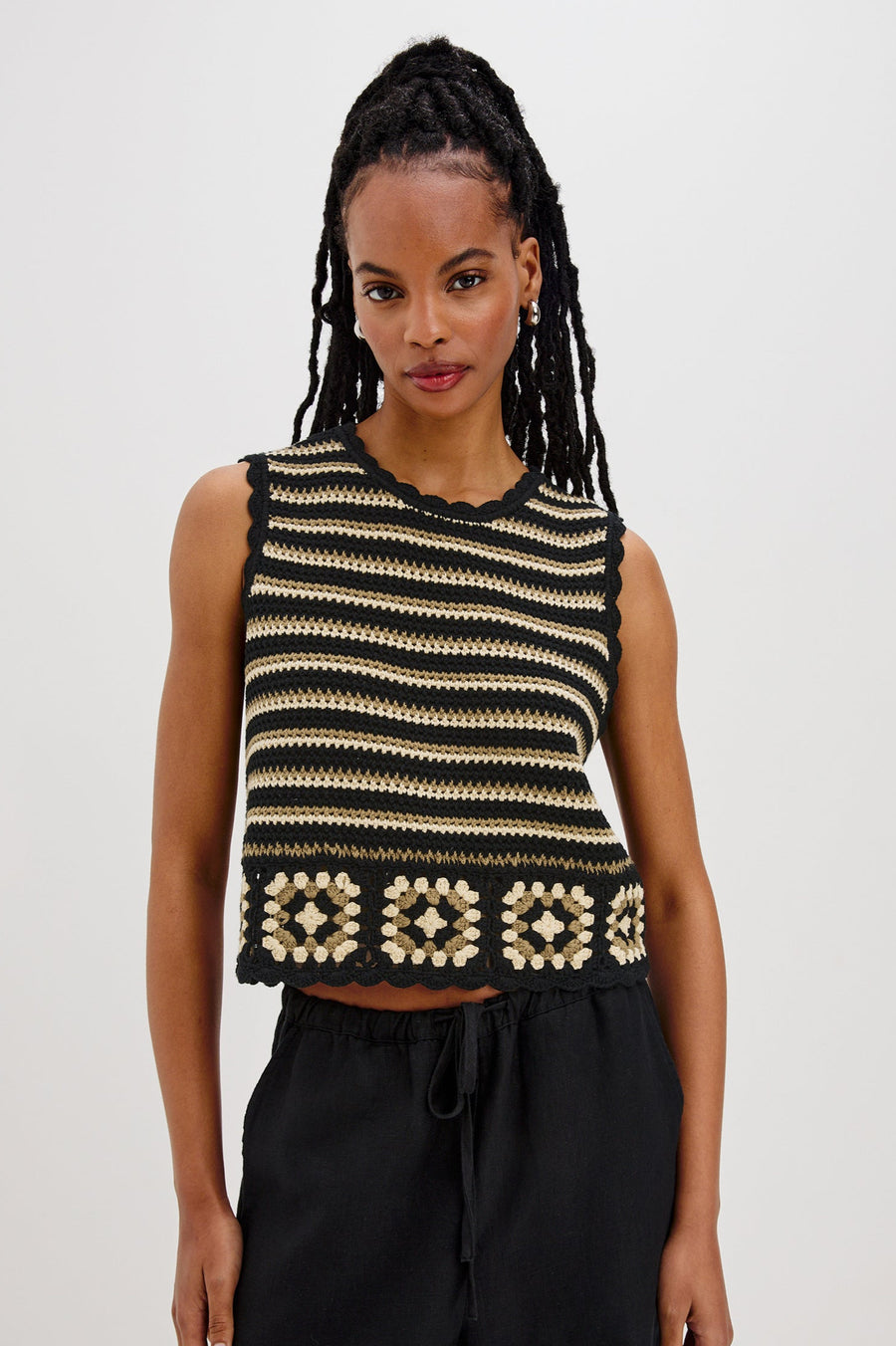 Rails Hazel Crochet Top