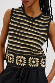 Rails Hazel Crochet Top