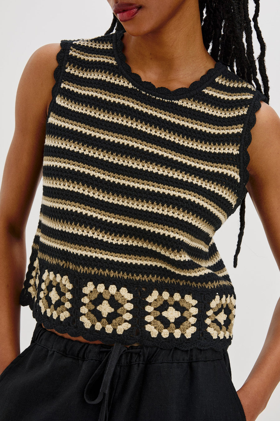 Rails Hazel Crochet Top