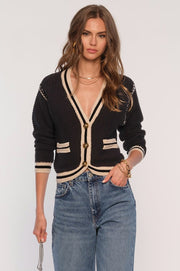 Heartloom Kenya Cardi in Black