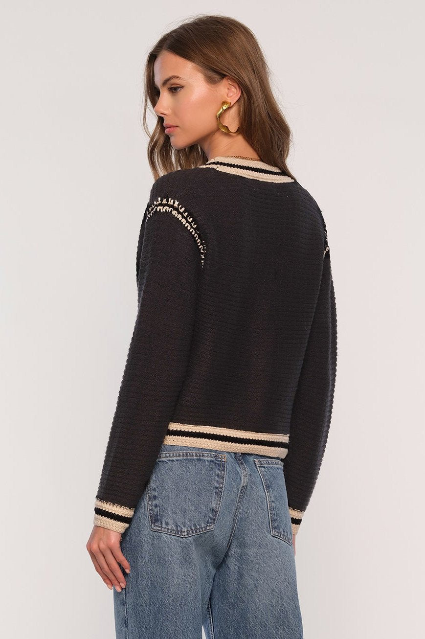 Heartloom Kenya Cardi in Black