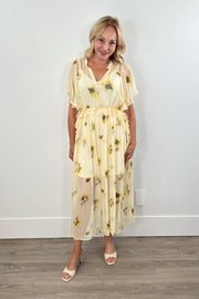 Second Female Mirage Flowing Printed Dress