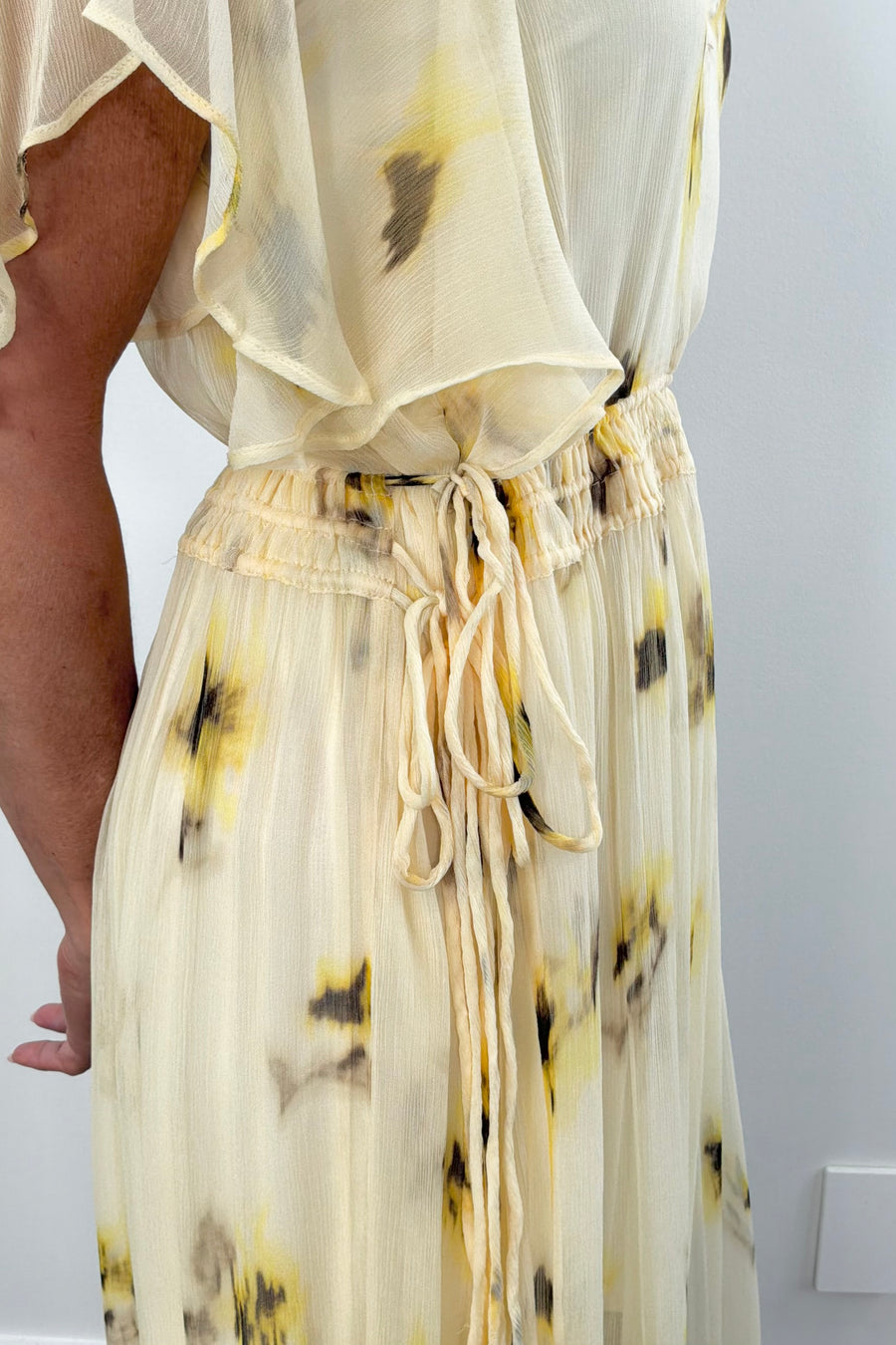 Second Female Mirage Flowing Printed Dress