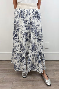 Astrid Summer Days Printed Eyelet Skirt