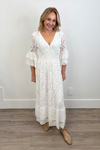 Astrid Famous Lace Maxi Dress