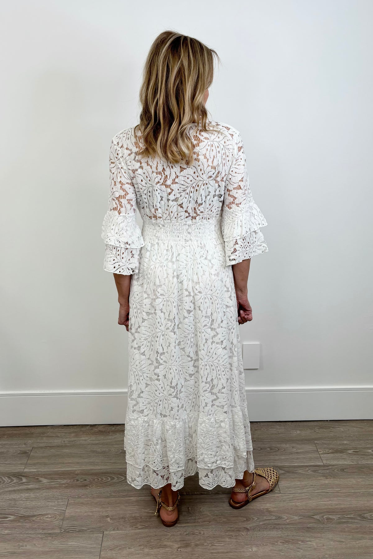 Astrid Famous Lace Maxi Dress