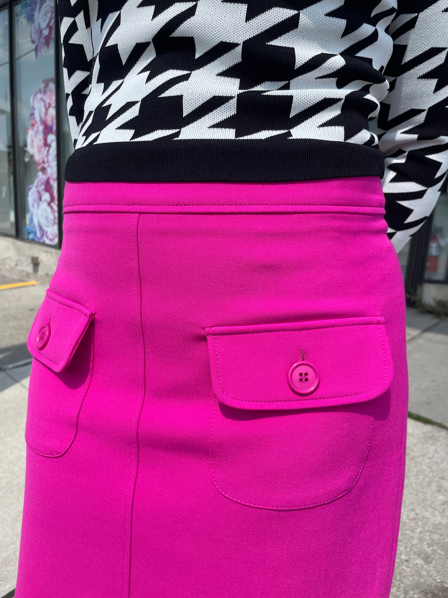 Seductive Paris Skirt in Pink Carnation