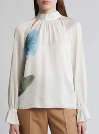 Ted Baker Avaly Long Sleeved Cut Out Blouse