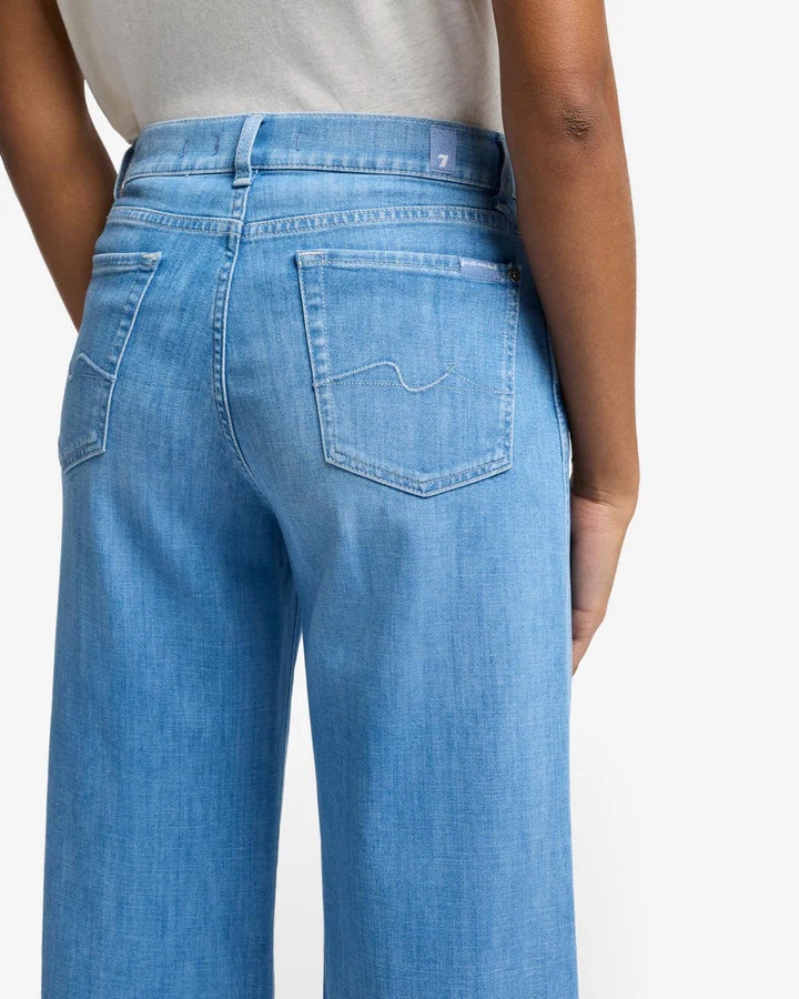 7 For All Mankind Lotta Cropped Denim Pant