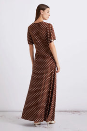 Marella Teca Half-sleeve Midi Dress