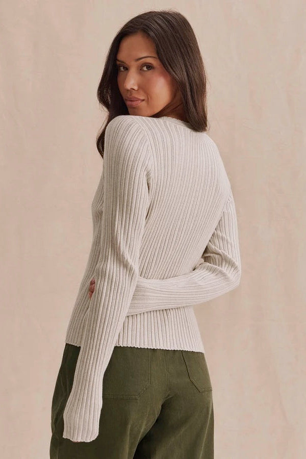 Splendid Georgie Pointelle Sweater