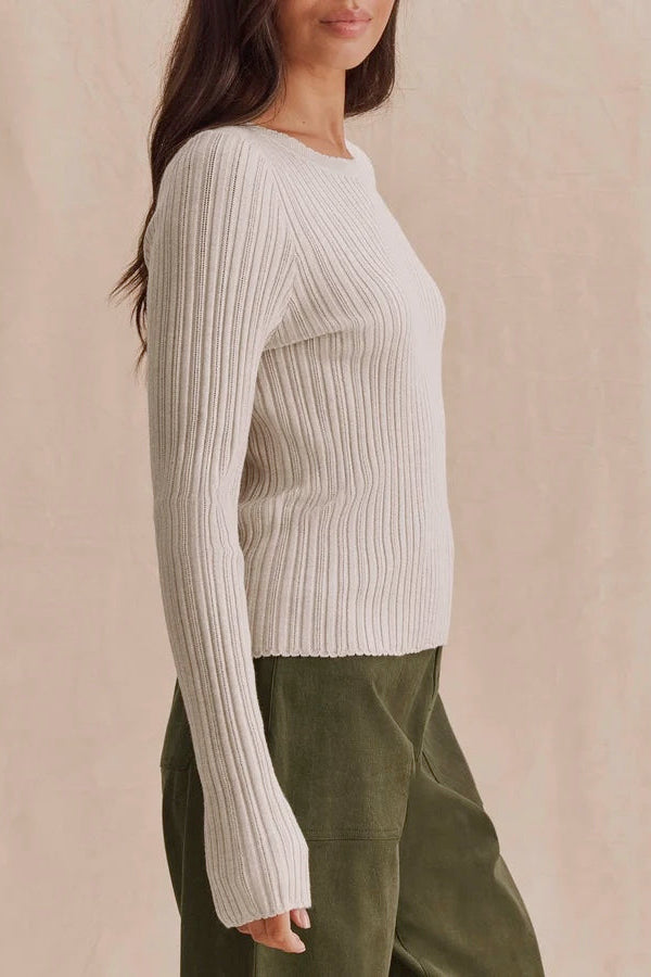Splendid Georgie Pointelle Sweater