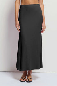 Nation Melani Ribbed Long Skirt