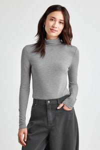 Splendid Bamboo Long Sleeve Turtleneck