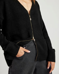 Splendid Zeena Zip Up Cardigan