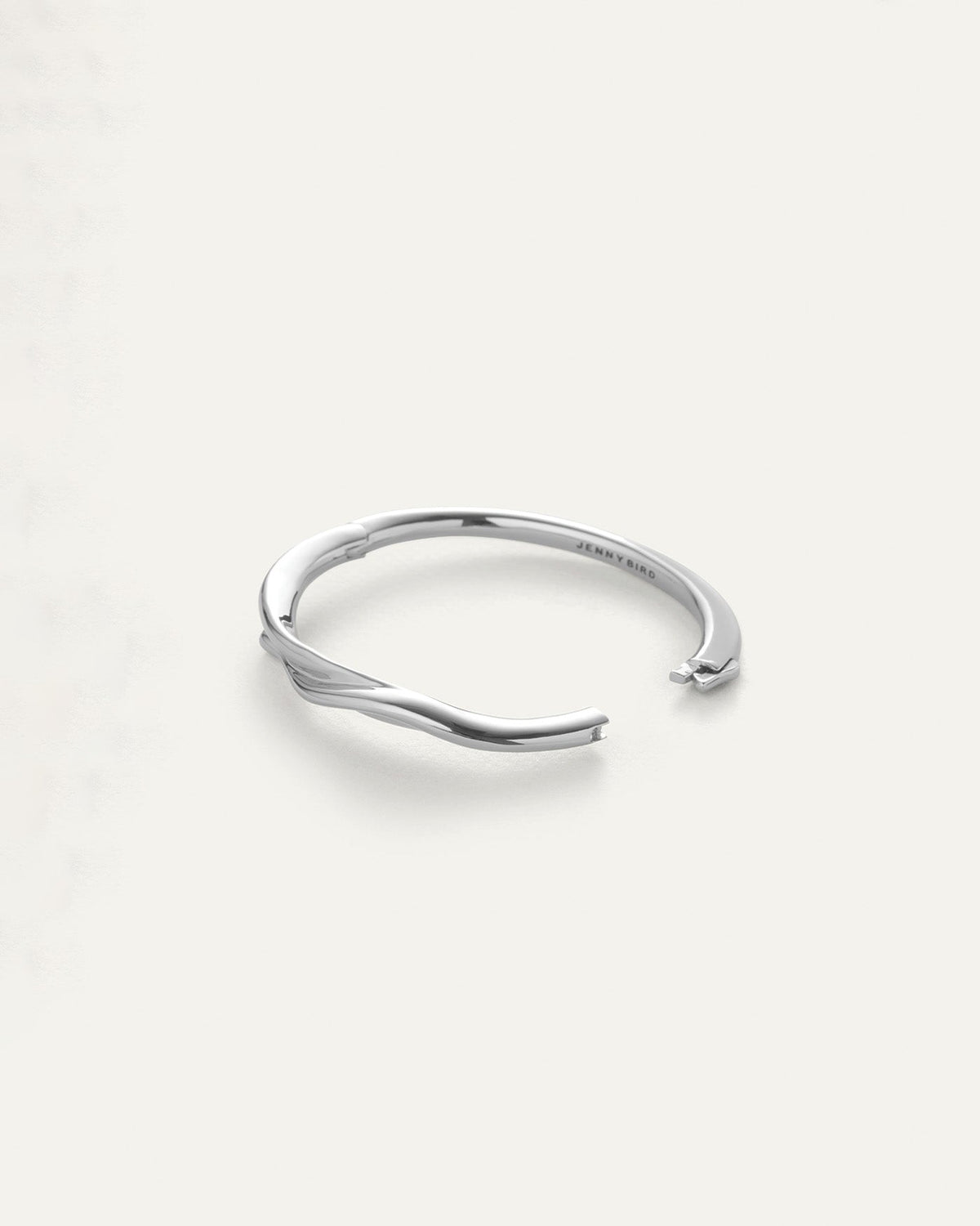 Jenny Bird Colette Bangle in Silver