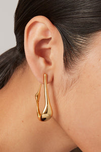 Jenny Bird Colette Medium Hoops in Gold