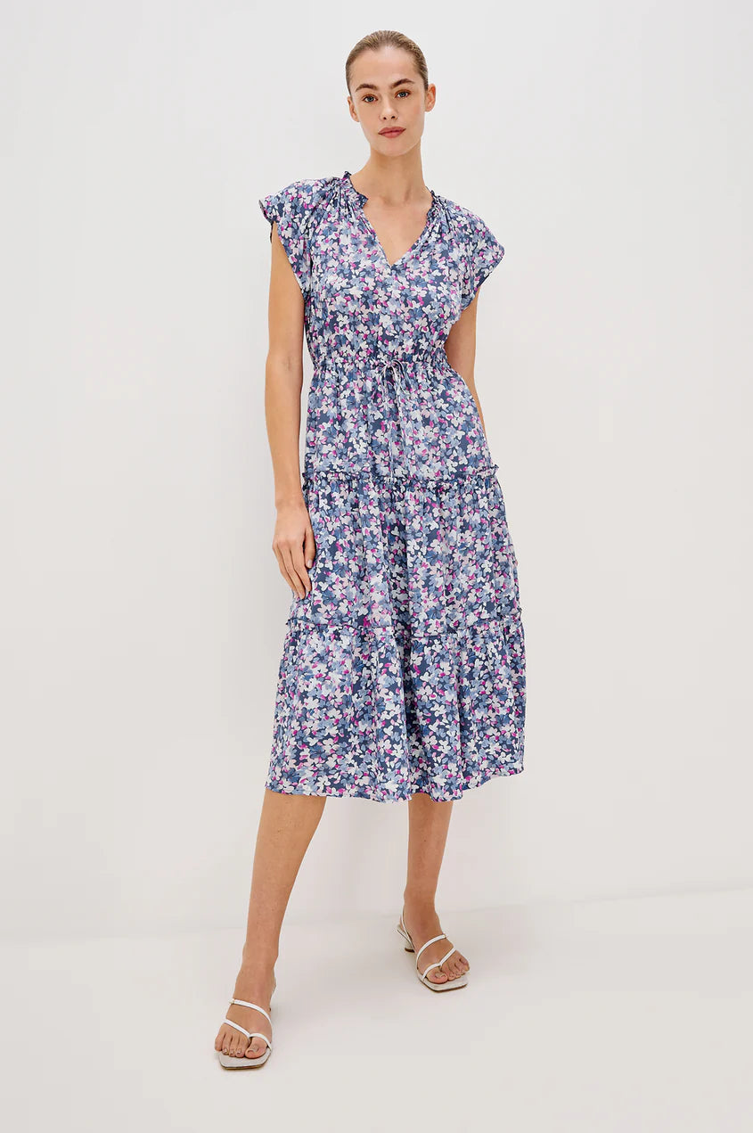 Rails Juni Floral Print Midi Dress