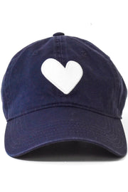 Kerri Rosenthal Imperfect Heart Hat in Indigo