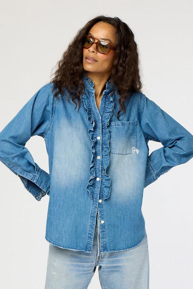 Kerri Rosenthal Molly Denim Shirt