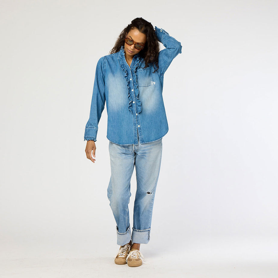 Kerri Rosenthal Molly Denim Shirt