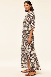 Misa Lourdes Maxi Shirt Dress