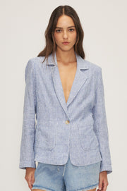 Melissa Nepton Mattis Striped Blazer