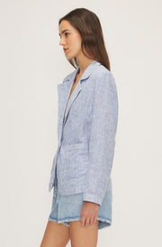 Melissa Nepton Mattis Striped Blazer