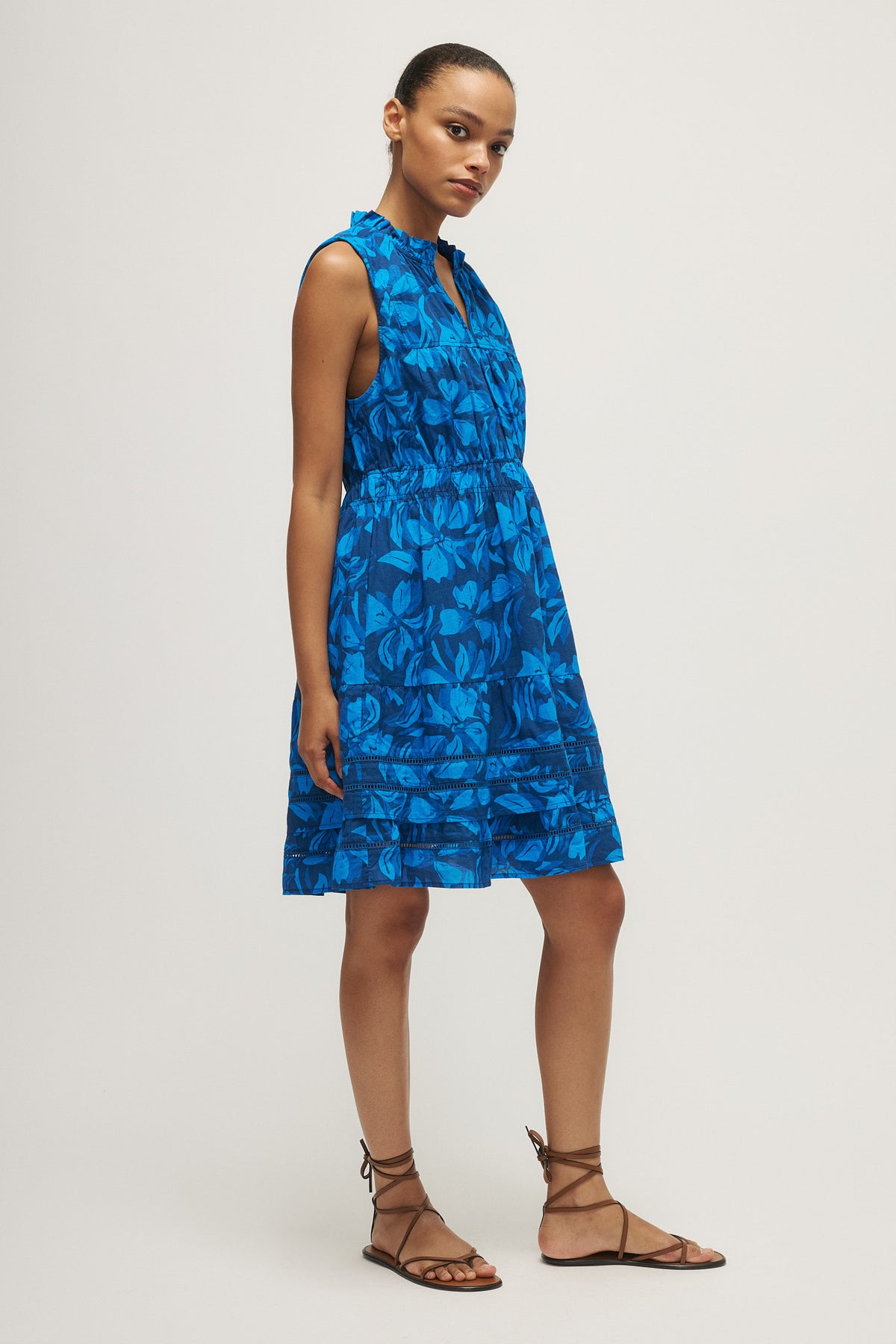 Melissa Nepton Octavie Flower Print Dress