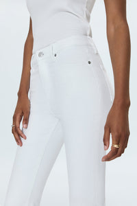 Pistola Lennon High Rise Crop Boot Cut in Vivid White