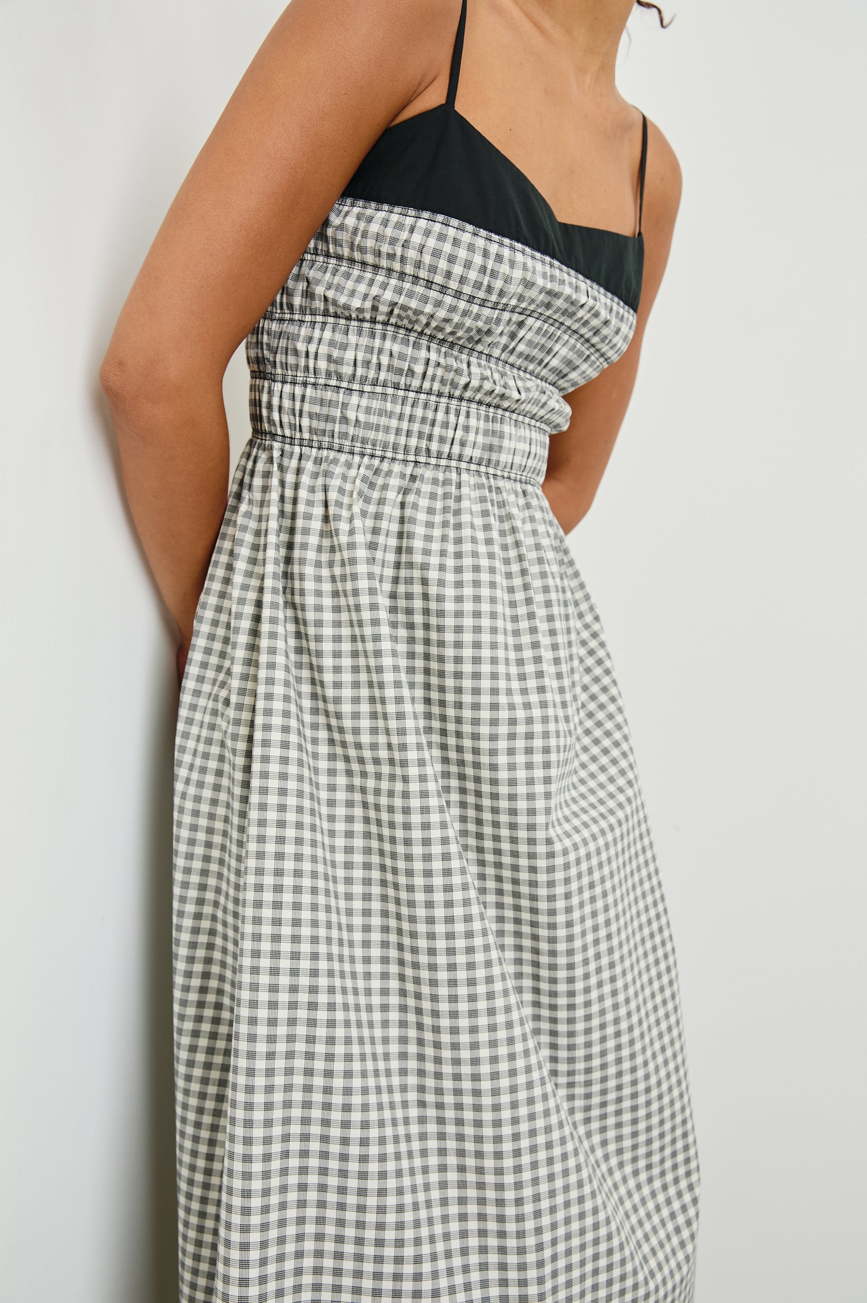 Rails Primose Gingham Midi Dress