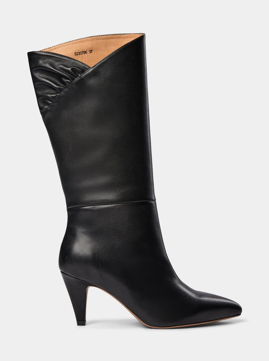 Sofie Schnoor Mid Calf Leather Boot