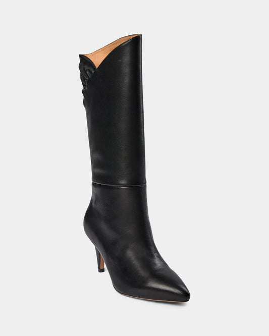 Sofie Schnoor Mid Calf Leather Boot