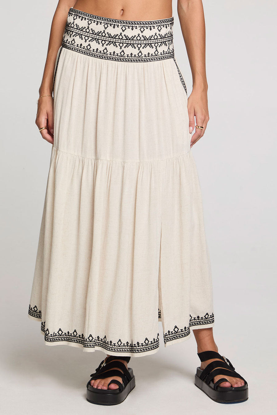 Saltwater Luxe Jaelynn Midi Skirt