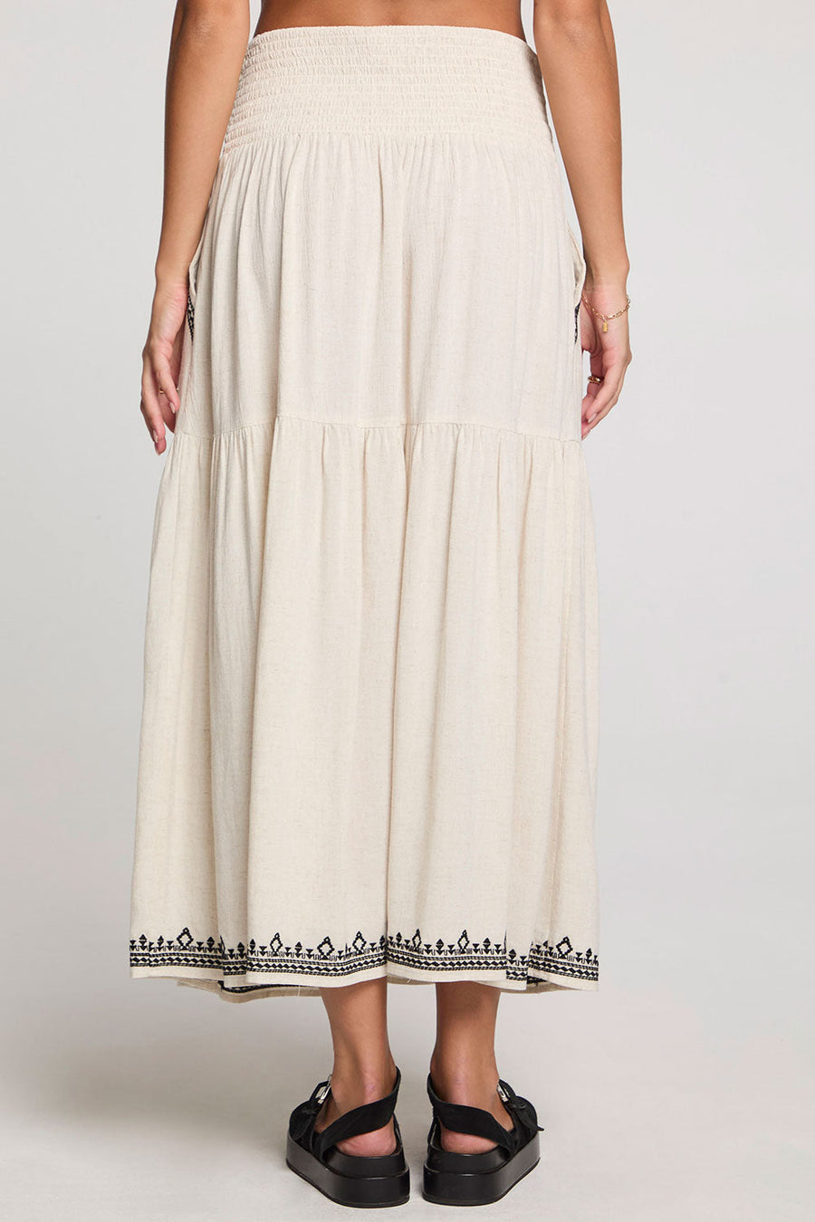 Saltwater Luxe Jaelynn Midi Skirt