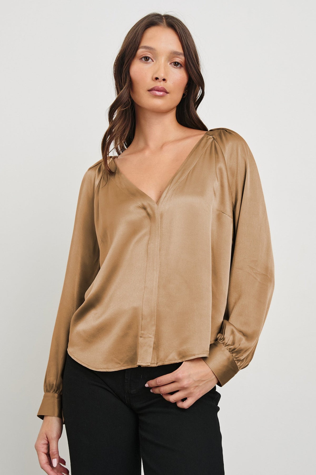 Rails Sandra Satin Blouse