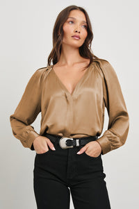 Rails Sandra Satin Blouse